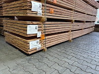 Ca. 160x douglas design- triple- deens profiel, 18x142mm, lengte 500cm - afbeelding 4 van  4