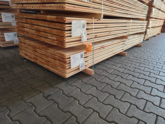 Ca. 160x douglas design- triple- deens profiel, 22x142mm, lengte 300cm - afbeelding 4 van  4