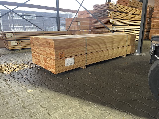 Ca. 160x douglas vlonderplanken, 25x140mm, lengte 300cm - afbeelding 4 van  4