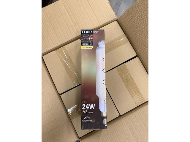 Ca. 160x led lampen tt75 e27 warmwit, flair, wit - afbeelding 2 van  6
