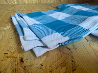 Ca. 160x professionele horeca theedoek acr triple star, blauw - afbeelding 2 van  4