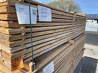 Ca. 161x douglas planken fijnbezaagd, 18x150mm, lengte 300cm - afbeelding 2 van  3