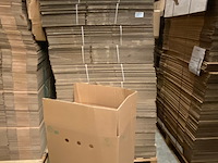 Ca. 165x grote verzenddozen euro 80 dubbelgolf, bruin - afbeelding 1 van  5