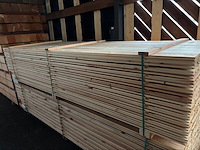Ca. 167x douglas dubbele rhombus, 25x137mm, lengte 300cm - afbeelding 2 van  4