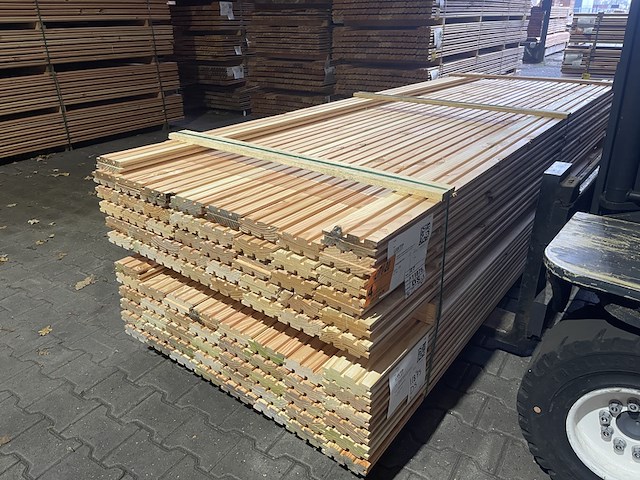 Ca. 168x douglas design- triple- deens profiel, 22x142mm, lengte 300cm - afbeelding 4 van  4