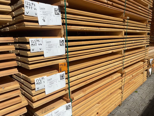 Ca. 168x douglas zweeds rabat, 21x190mm, lengte 300cm - afbeelding 4 van  4