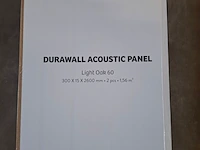 Ca 16x akoestisch paneel durawall, light oak - afbeelding 3 van  3
