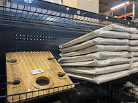 Ca. 16x bamboe wijntafel - afbeelding 3 van  4