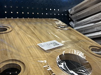 Ca. 16x bamboe wijntafel - afbeelding 4 van  4