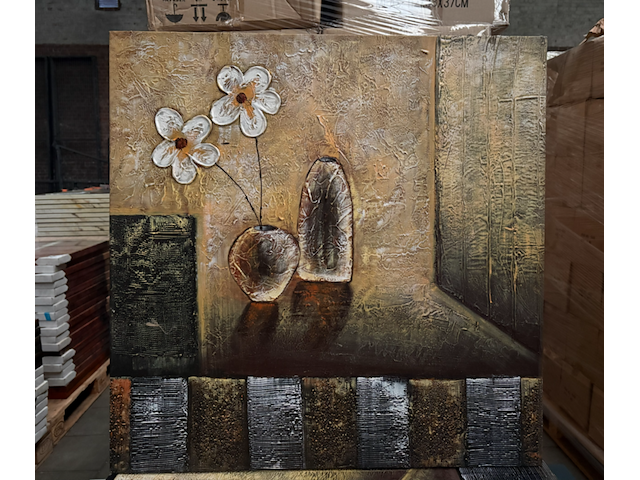 Ca. 16x canvas schilderij modern 80x80 - afbeelding 1 van  6