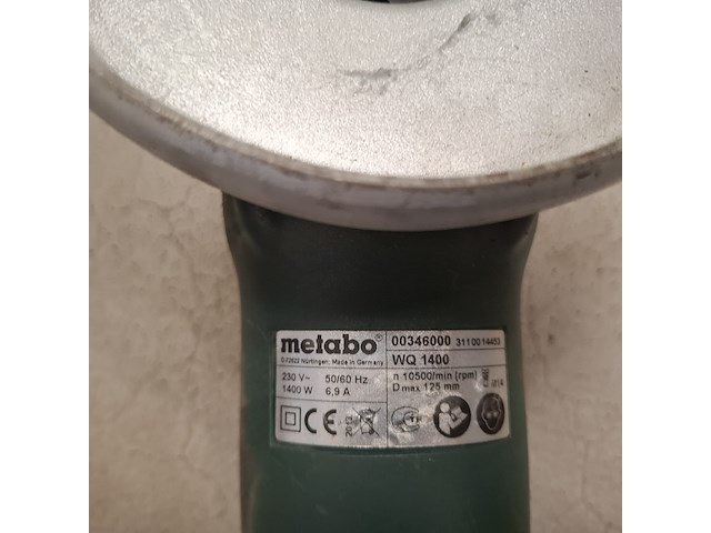 Ca. 16x divers accu/elektrisch/pneumatisch gereedschap metabo, diverse modellen - afbeelding 12 van  24