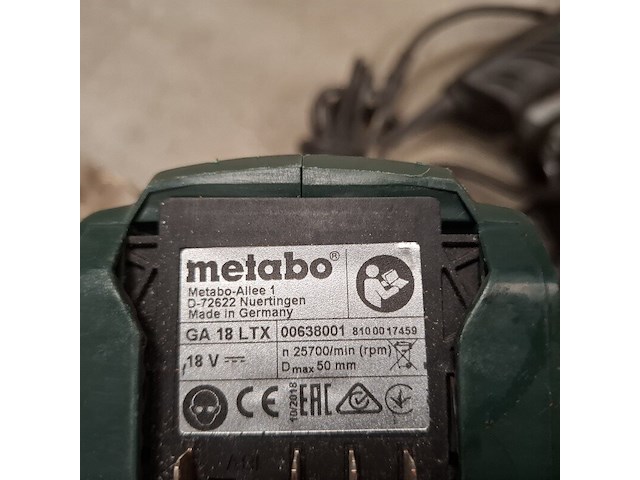Ca. 16x divers accu/elektrisch/pneumatisch gereedschap metabo, diverse modellen - afbeelding 14 van  24
