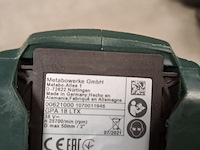 Ca. 16x divers accu/elektrisch/pneumatisch gereedschap metabo, diverse modellen - afbeelding 17 van  24