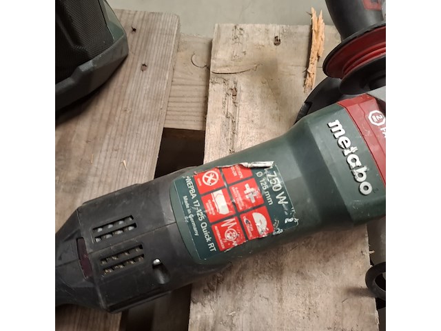 Ca. 16x divers accu/elektrisch/pneumatisch gereedschap metabo, diverse modellen - afbeelding 24 van  24