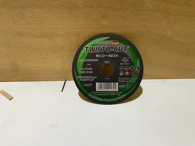 Ca. 16x doorslijpschijven twisto-cut, metaal - afbeelding 1 van  2