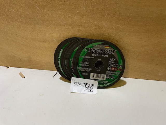 Ca. 16x doorslijpschijven twisto-cut, metaal - afbeelding 2 van  2