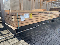 Ca. 16x douglas balken fijnbezaagd, 75x175mm, lengte 400cm - afbeelding 4 van  4