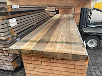 Ca. 16x douglas regels fijnbezaagd, 50x75mm, lengte 500cm - afbeelding 1 van  3