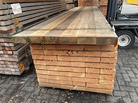 Ca. 16x douglas regels fijnbezaagd, 50x75mm, lengte 500cm - afbeelding 3 van  3
