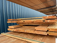 Ca. 16x douglas wisselsponning/halfhoutsrabat, 18x190mm, lengte 400cm - afbeelding 3 van  3