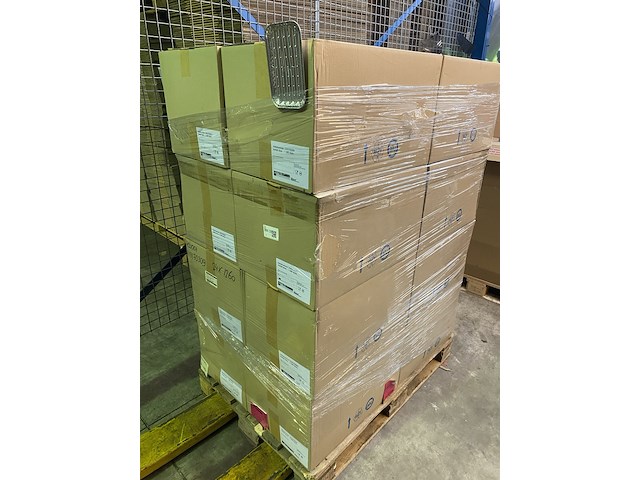 Ca. 16x dozen a 1260 stuks aluminium grillschalen, zilver - afbeelding 1 van  4