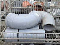 Ca. 16x draadmand met divers pvc materiaal - afbeelding 20 van  22