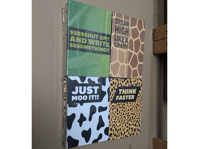 Ca. 16x grappige notitieblokken, dieren - afbeelding 2 van  2