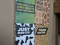 Ca. 16x grappige notitieblokken, dieren - afbeelding 2 van  2