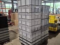Ca. 16x grote bakken met deksel in 3 maten, engels, grijs / chroom - afbeelding 4 van  4