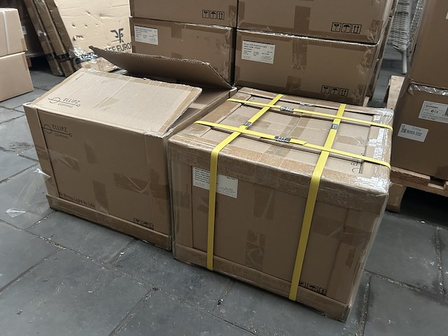 Ca. 16x high bay light hbu 150w 5700k ip66 met industriële kap ellipz lighting - afbeelding 5 van  7