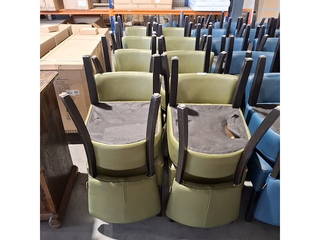 Ca. 16x horeca stoel, okido, groen - afbeelding 1 van  7