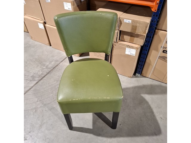 Ca. 16x horeca stoel, okido, groen - afbeelding 3 van  7