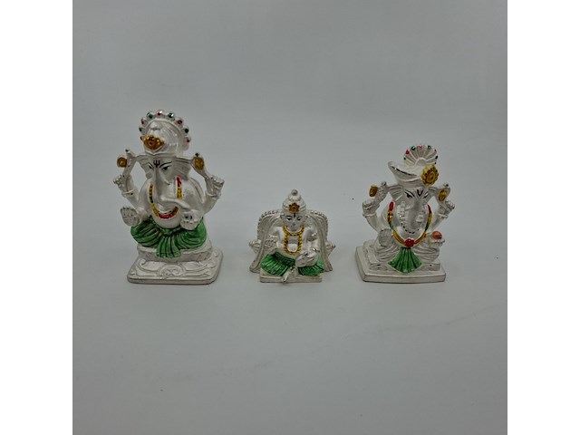 Ca. 16x indiase god beelden en 6x figuur - afbeelding 10 van  23