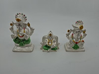 Ca. 16x indiase god beelden en 6x figuur - afbeelding 10 van  23