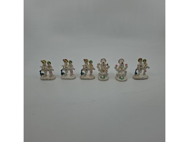 Ca. 16x indiase god beelden en 6x figuur - afbeelding 15 van  23