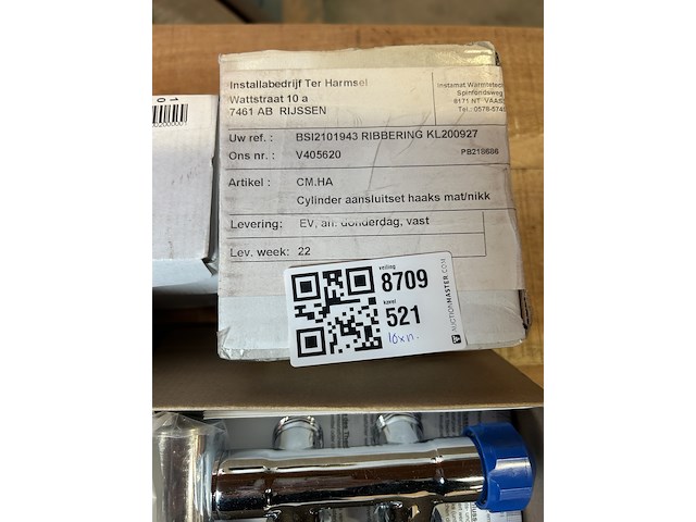 Ca. 16x installatiemateriaal w.o. aansluitsets - afbeelding 4 van  6