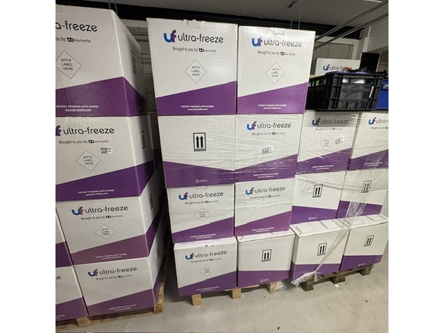 Ca. 16x koelverpakking, biobottle, ultra-freeze - afbeelding 1 van  1