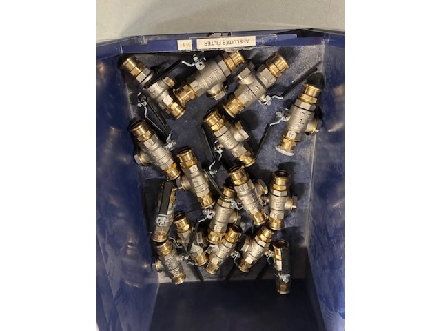 Ca. 16x kogelafsluiter, ubel, 9540326, met filter - afbeelding 2 van  3