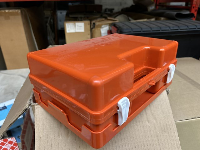 Ca. 16x kunststof koffer/verbandtrommel - afbeelding 3 van  6