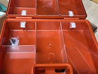 Ca. 16x kunststof koffer/verbandtrommel - afbeelding 4 van  6