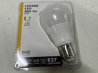 Ca. 16x lichtbron en 5 fitting met lamp ikea, ledare - afbeelding 2 van  3