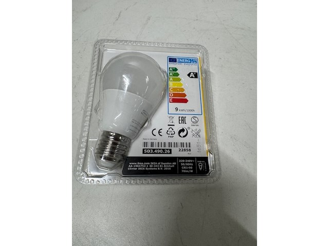 Ca. 16x lichtbron en 5 fitting met lamp ikea, ledare - afbeelding 3 van  3