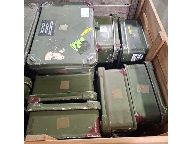 Ca. 16x metalen transportkist - afbeelding 5 van  6
