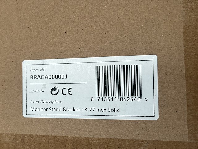 Ca. 16x monitor stand bracket 13-27" solid sam creative, braga000001 - afbeelding 3 van  5