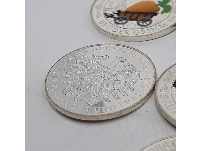 Ca. 16x munt, o.a brüder grimm - afbeelding 8 van  8