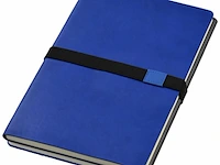 Ca. 16x notitieblok tweezijdig, doppio, blauw / zwart, a5