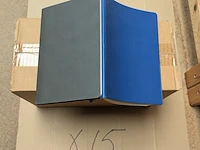Ca. 16x notitieblok tweezijdig, doppio, blauw / zwart, a5 - afbeelding 2 van  5
