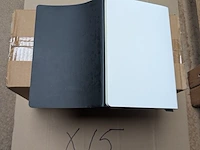 Ca. 16x notitieblok tweezijdig, doppio, zwart / wit, a5 - afbeelding 2 van  4