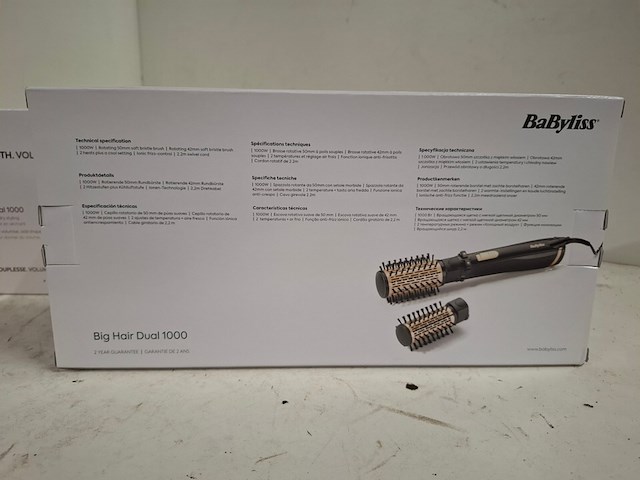 Ca 16x roterende fohnborstel babyliss, as962e - afbeelding 3 van  5