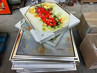 Ca. 16x schilderij in lijst - afbeelding 1 van  6